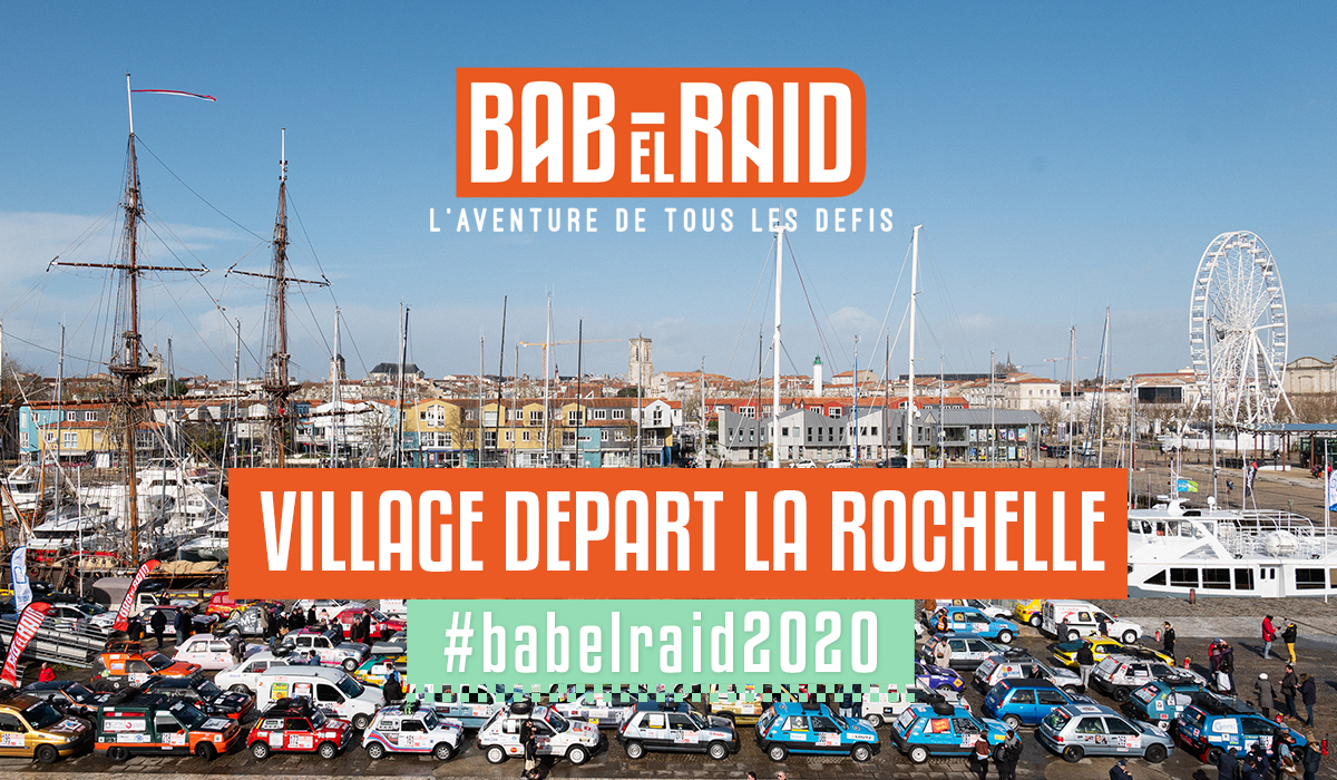 Départ de l'édition #5 du Bab el Raid, Excelia Group La Rochelle